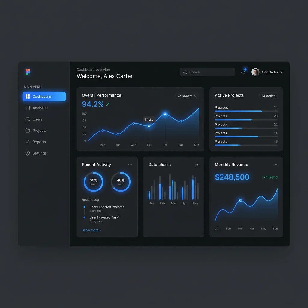 Aetheria OS Mockup