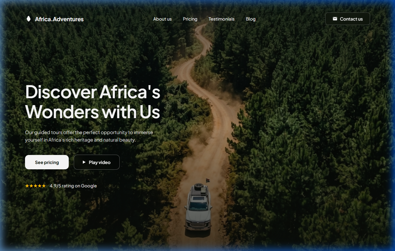 Africa Adventures Mockup